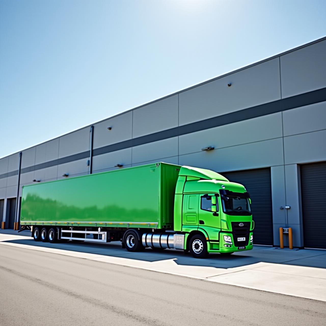 Modern logistics warehouse in Asheville