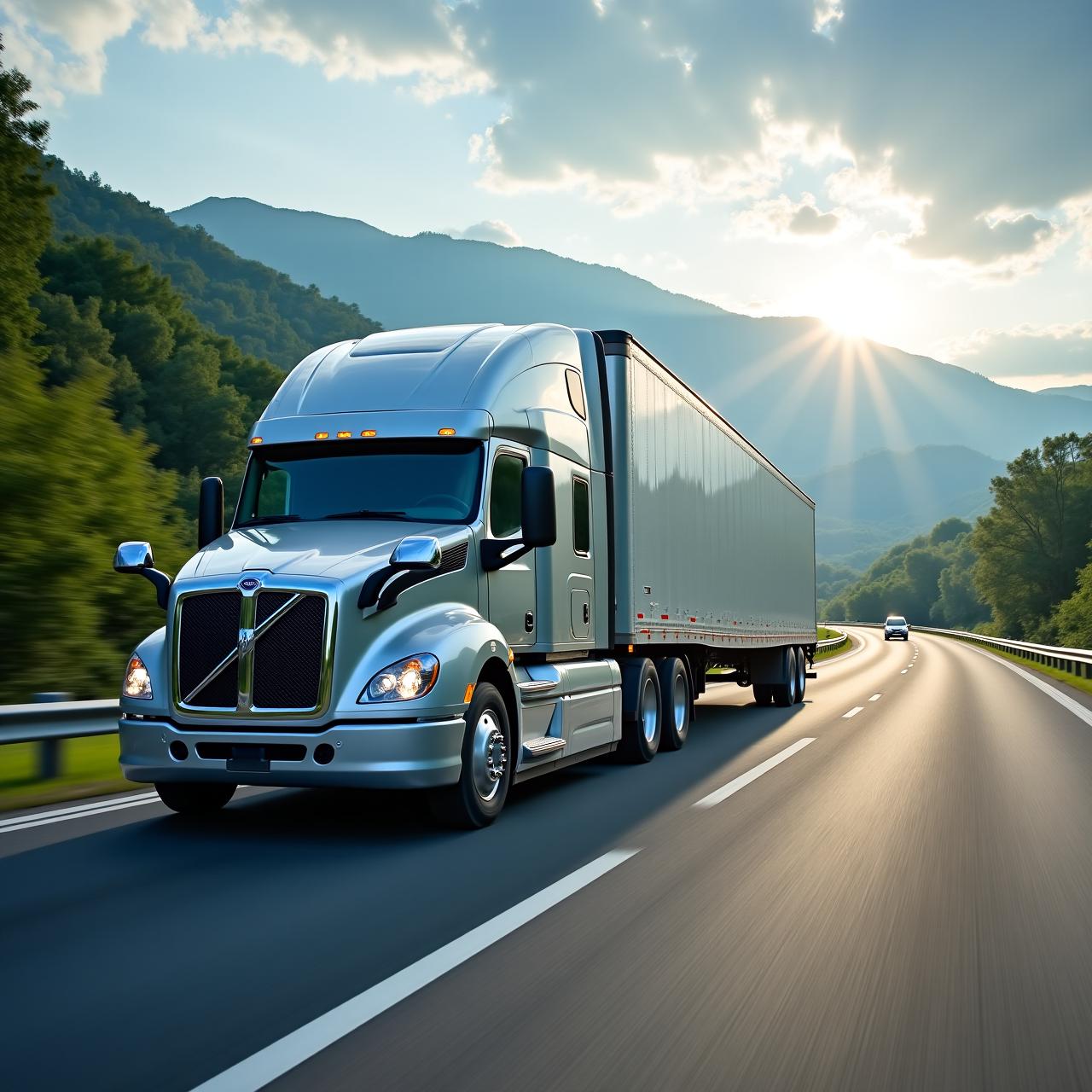 Modern logistics cargo transport